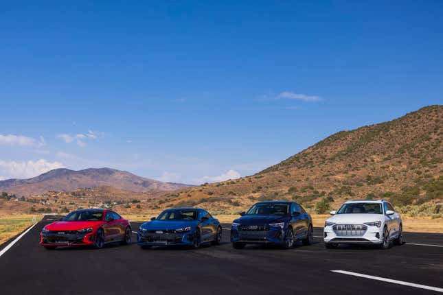 Image for article titled 2022 E-Tron GT And RS E-Tron GT: The Hardest To Learn Is The Least Complicated