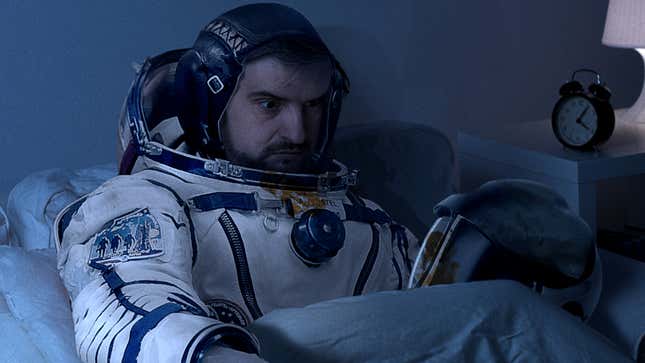 Image for article titled Hungover Astronaut Wakes Up In Bed With No Idea How He Made It Back To Earth