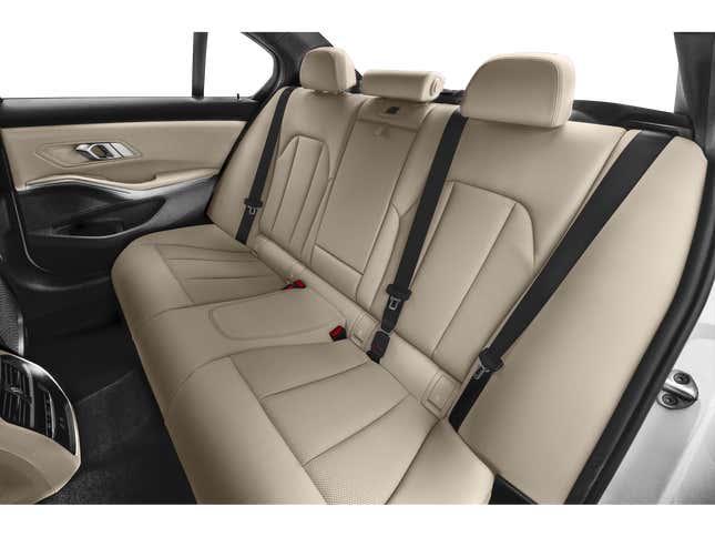 BMW 3 Series / 330e Plug-In Hybrid 2023. Rear Seats