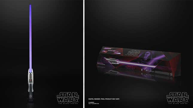 Star Wars The Black Series Darth Revan Force FX Elite Lightsaber | $279 | Amazon