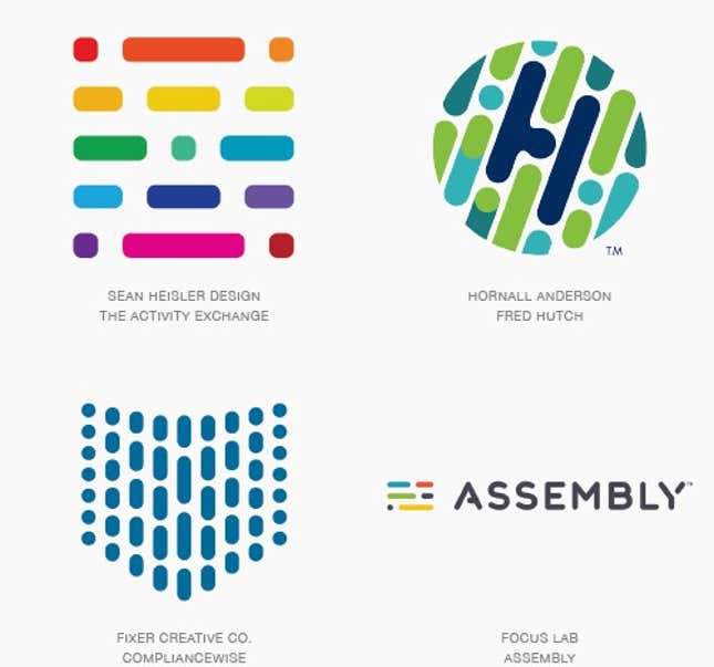 Image for article titled A branding expert’s visual breakdown of the year’s most popular logo trends