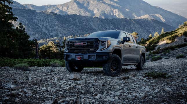Image for article titled GMC Adds More Go-Anywhere Capability With The New Sierra 1500 AT4X AEV Edition