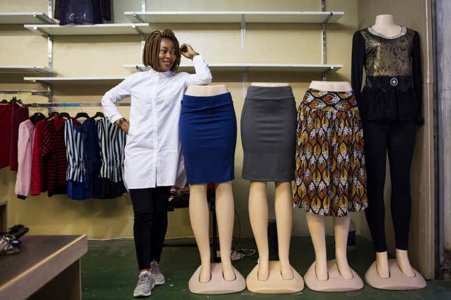 More shops at China City, a Chinese wholesale center near Johannesburg's CBD, are run by African traders.