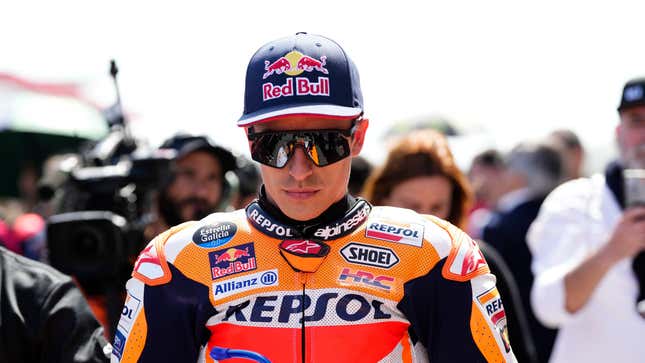 Image for article titled MotoGP Champ Marc Marquez Fears Early Injury Return Could End His Career