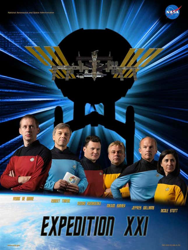 Expedition 21 Star Trek