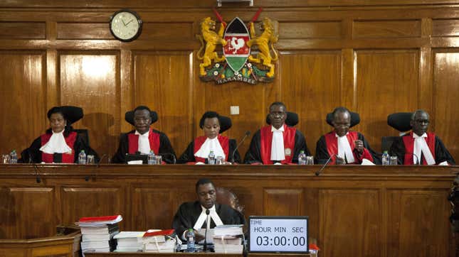 Kenya’s supreme court decides.