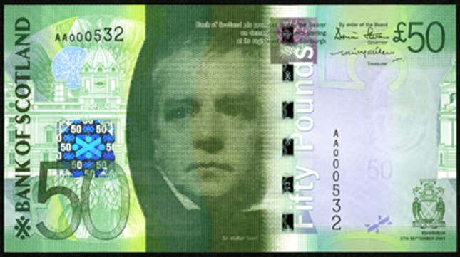 Image for article titled Here are the nine most beautiful banknotes in the world