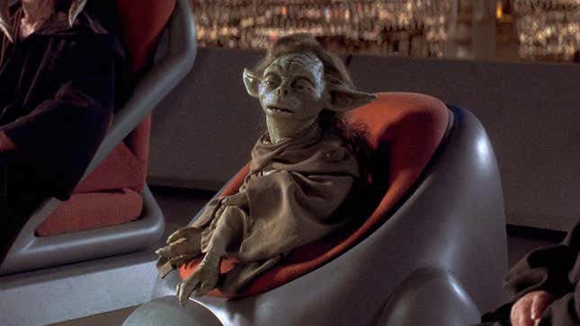Screenshot of Yaddle from Star Wars. 