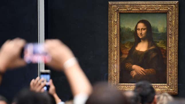 Image for article titled The Mona Lisa Is Really Having One of Those Weeks