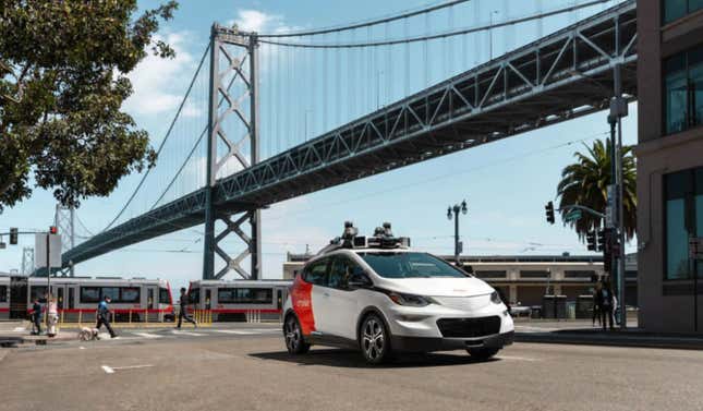 Image for article titled Cruise Self-Driving Cars Are Still Randomly Stalling in San Francisco