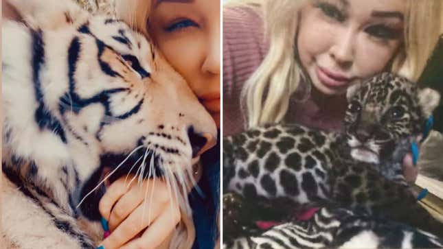 Image for article titled Exotic Animal Seller Mimi Erotic, Dubbed &#39;New Tiger King,&#39; Is Fleeing the FBI