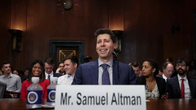 Image for article titled Sam Altman Is Ramping Up His EU Charm Offensive After an AI Regulation Hissy Fit