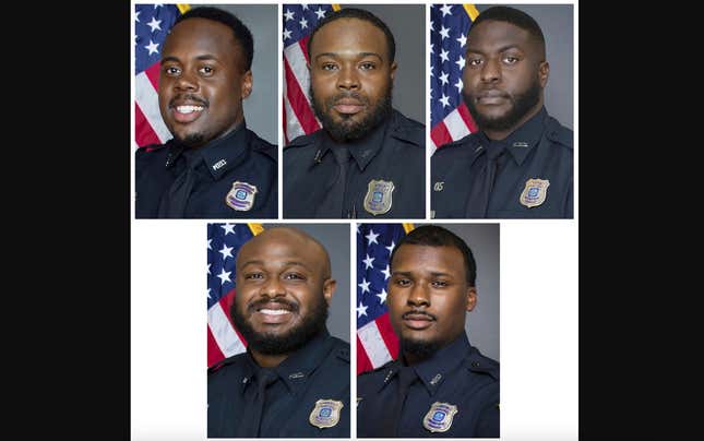 Image for article titled The Infamous Five Cops Who Beat Tyre Nichols are in Even More Trouble