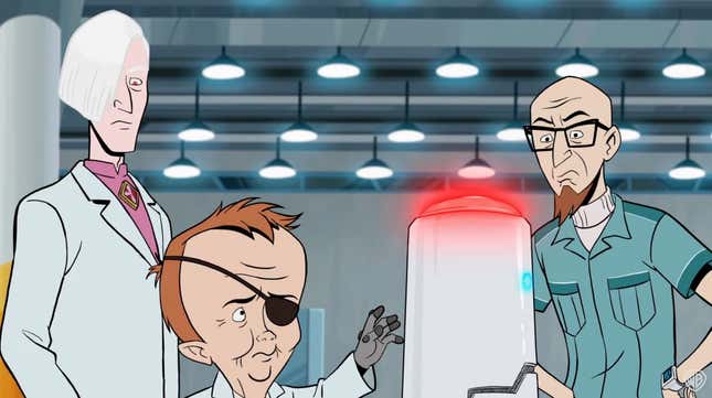 A scene from the Venture Bros movie