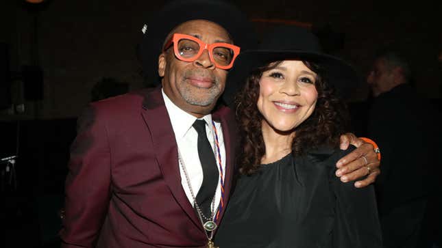 Spike Lee and Rosie Perez 