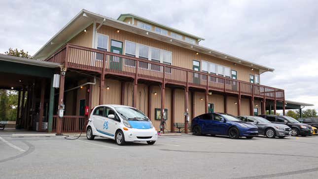 Charging up at Summit Point Motorsports Park.