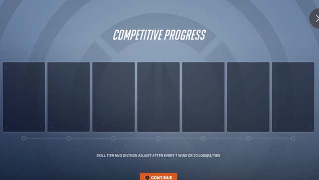 Overwatch 2 competitive progress