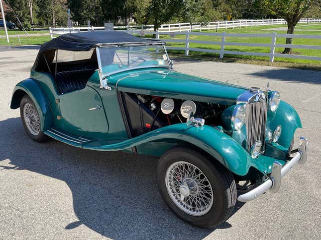 Image for article titled At $18,000, Is This 1952 MG TD Midget a Pretty Big Deal?