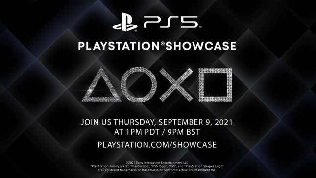 Image for article titled PlayStation's Next PS5 Showcase Is September 9