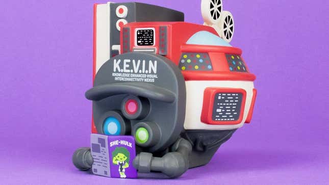 a toy of the robot kevin
