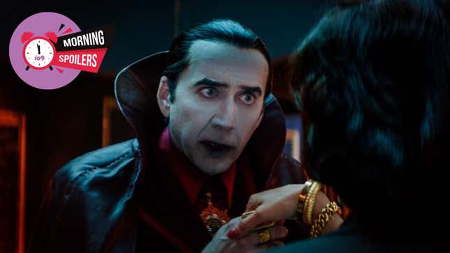Image for article titled Nic Cage&#39;s Campy Dracula Stalks New Prey in Renfield