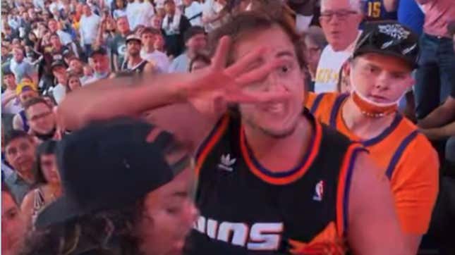 The Suns in 4 guy became a hero to Phoenix fans.