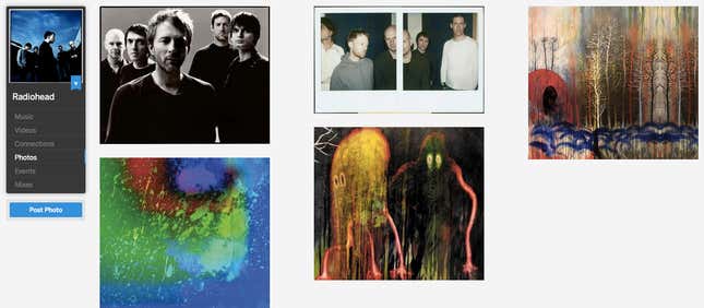 Image for article titled Radiohead and Thom Yorke have erased themselves from the internet