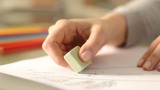 Image for article titled There Are Way More Types of Erasers in the World Than You Realize