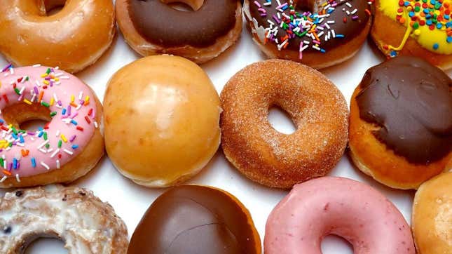 Krispy Kreme dozen assorted doughnuts
