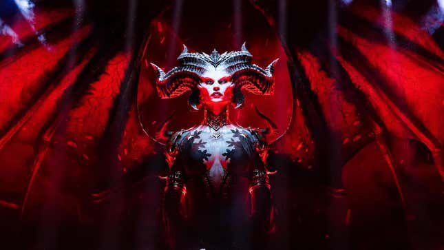 Diablo IV villain Lilith appears in Blizzard's art. 