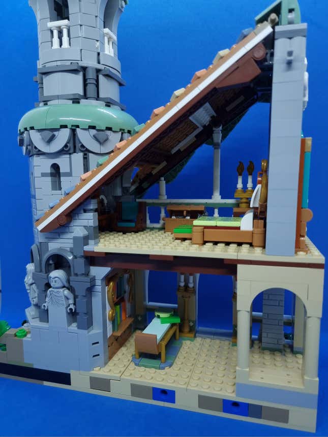 Image for article titled Lego&#39;s Huge Rivendell Set Is as Epic a Feat as the Lord of the Rings Movies