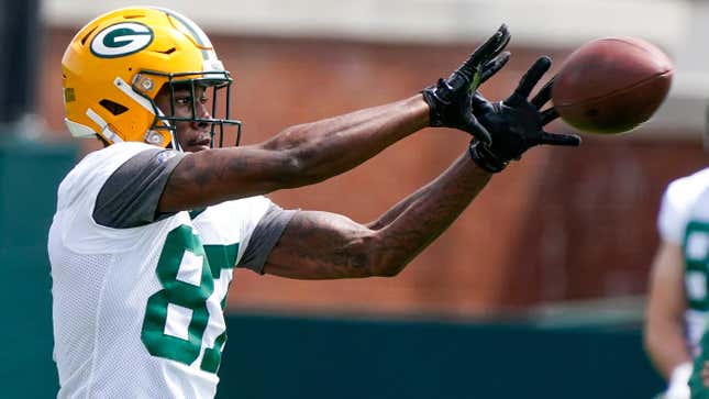 All eyes are on Romeo Doubs in Packers camp.