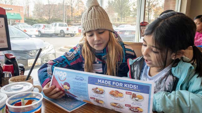 Image for article titled 10 of the Best Chain Restaurant Kids’ Menus (and Why They’re Great)
