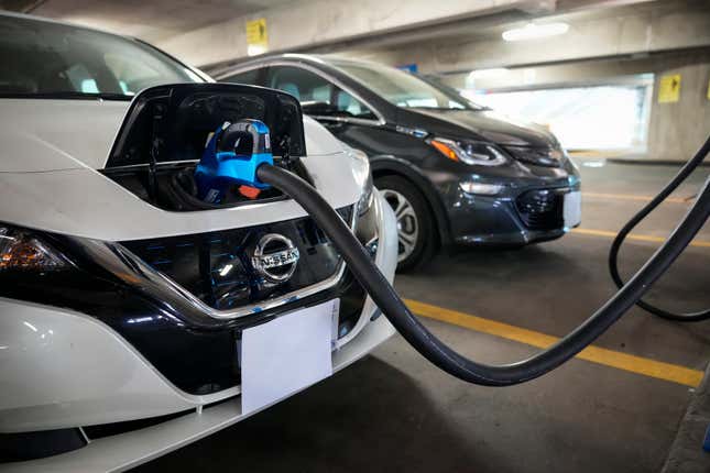 Image for article titled Electric Vehicles Could Become a Blackout Solution in California