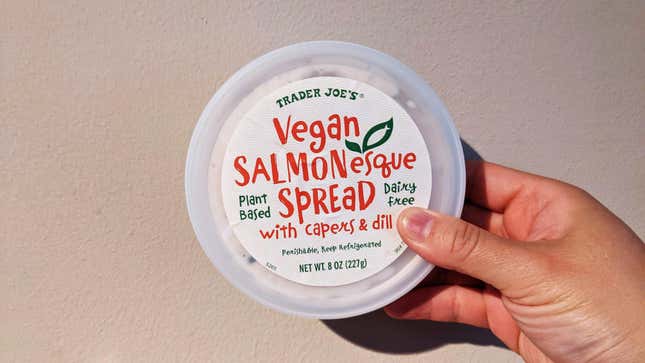 vegan salmon spread