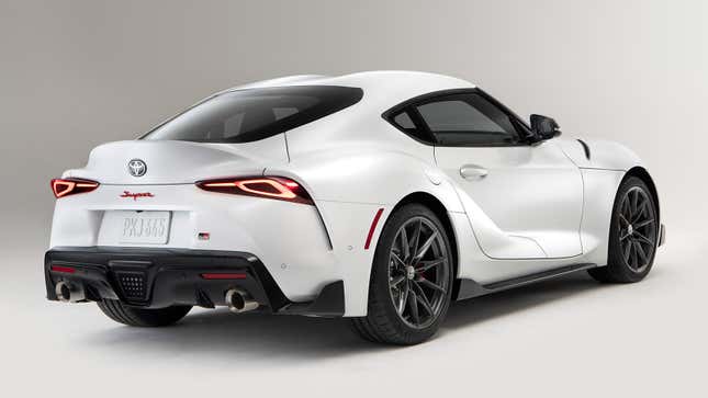 Image for article titled Toyota Supra Gets A Six-Speed Manual, But Only With The Six-Cylinder Engine (Updated)