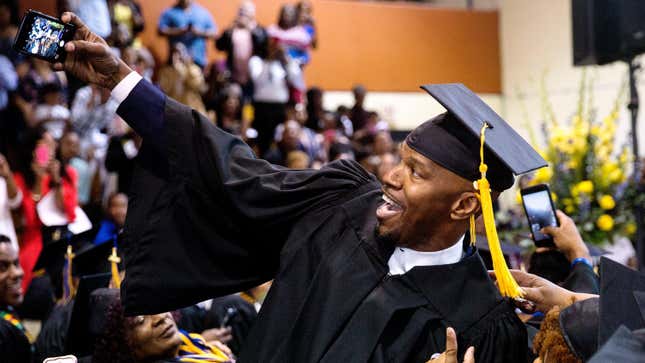 Image for article titled Aside from Jamie Foxx, Other Black Celebs Bestowed Honorary Degrees