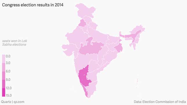 Congress loss in 2014.
