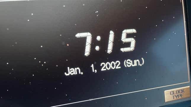 Image for article titled Honda Clocks Are Stuck 20 Years In The Past And There Isn&#39;t A Fix
