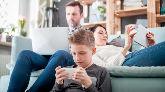 Image for article titled How to Reduce Your Family’s Screen Time (Now That It’s Totally Out of Control)