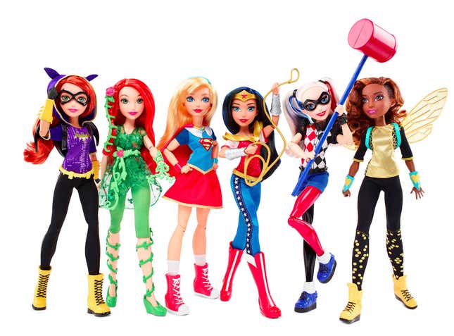 Step aside, Barbie: Girls want a superhero who can fight