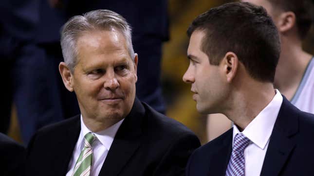 Image for article titled Danny Ainge and Brad Stevens are done — Boston should hire a Black coach – they do well there