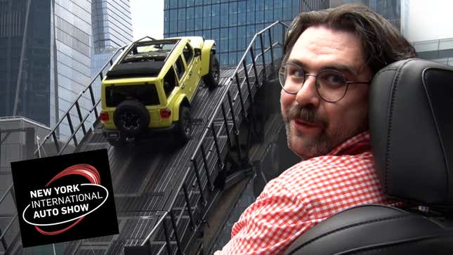 Andy Fulfills His Dream of Driving the Jeep Roller Coaster