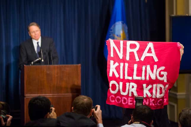 Image for article titled The NRA Is Just a Bogeyman. Congress Is Failing to Pass Gun Laws on Its Own.