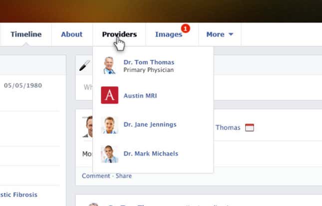 Image for article titled We’d all be better off with our health records on Facebook
