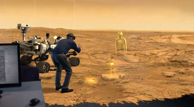 Humans have finally made it to Mars. Sort of.