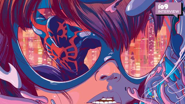 Image for article titled Araña and Spider-Man 2099: Dark Tomorrow (Web)Slings Anya Into the Future