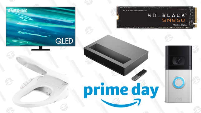 Image for article titled The Best Amazon Prime Day 2022 Deals: Amazon Fire, Apple TV, Wemax, Ring, GE &amp; More
