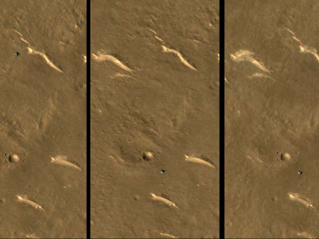 Image for article titled New NASA Images Reveal the Grim State of China's Mars Rover