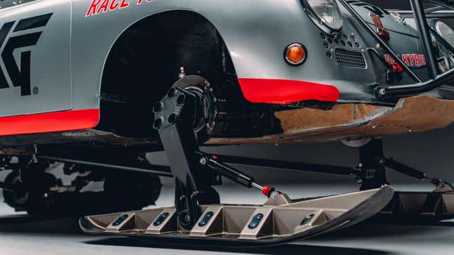 Image for article titled The Polar Porsche Is Ready To Run On The Ice In Antarctica
